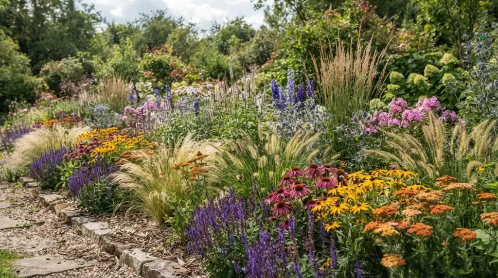kleurrijke tuinontwerp ideeën