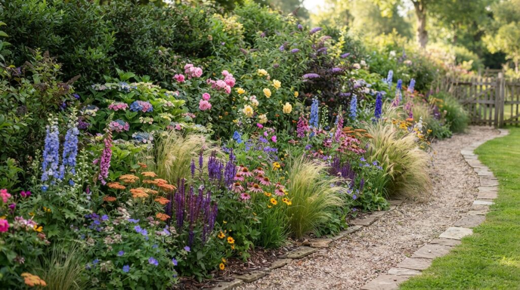 kleurrijke tuinontwerp ideeën